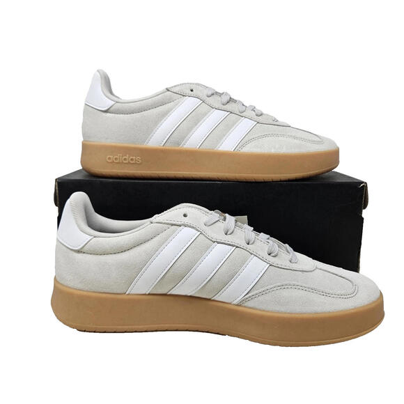 Adidas Barreda 'Grey White Gum' Sneaker JR1325 Shoes Men's Size 10.5 - Picture 2 of 5